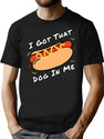 I Got That Dog In Me Funny Xray Meme Women Men T-Shirt for Men & Women, T-Shirts Graphic Tee - Black