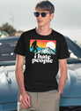 I Hate People T-Shirt for Men & Women, T-Shirts Graphic Tee - Navy