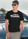 I Hate When Women are Unfairly Marginalized and Discriminated Against Black T-Shirt - Navy