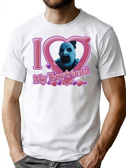 I Heart Art T-Shirt for Men & Women, T-Shirts Graphic Tee - Black