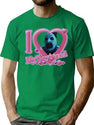 I Heart Art T-Shirt for Men & Women, T-Shirts Graphic Tee - Green