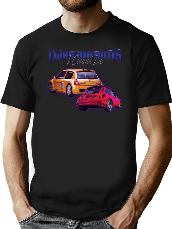 I Like Big Butt - Bootleg Bootleg Graphic T-Shirt - Black