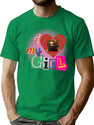 I Love Amanda Saw Design T-Shirt for Men & Women, T-Shirts Graphic Tee - Green