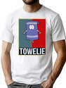 I Love Towelie W Towel Love Vintage T-Shirt for Men & Women, T-Shirts Graphic Tee - White