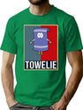 I Love Towelie W Towel Love Vintage T-Shirt for Men & Women, T-Shirts Graphic Tee - Green