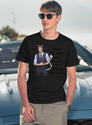 I Met The Devil Once His Name is Matthew Morrison Black T-Shirt - Navy