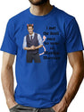 I Met The Devil Once His Name is Matthew Morrison Premium Heavyweight Cotton T-Shirt - Blue