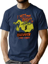 I Met The Ghost of Oakhaven and Lived Premium Heavyweight Cotton T-Shirt - Navy