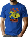 I Met The Ghost of Oakhaven and Lived Premium Heavyweight Cotton T-Shirt - Blue