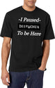 I Paused Deepwoken to Be Here Black T-Shirt - White