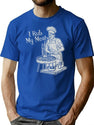 I Rub My Meat T-Shirt for Men & Women, T-Shirts Graphic Tee - Blue