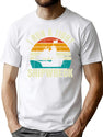 I Run A Tight Shipwreck Vintage Sunset T-Shirt for Men & Women, T-Shirts Graphic Tee - White