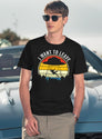 I Want To Leave Funny Ufo Vintage T-Shirt for Men & Women, T-Shirts Graphic Tee - Navy