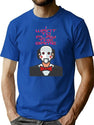 I Want To Play The Game T-Shirt for Men & Women, T-Shirts Graphic Tee - Blue