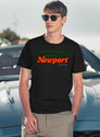 I Would Dropkick A Child for A Newport Black T-Shirt - Navy