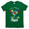 I'm A Proud Autism Aunt Autism Awareness Heart Niece Nephew T-Shirt