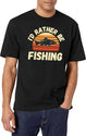 I'D Rather Be Fishing T-Shirt for Men & Women, T-Shirts Graphic Tee - White