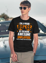 I'M A Proud Boss Of Freaking Awesome Employees T Shirt Gift T-Shirt for Men & Women, T-Shirts Graphic Tee - Navy