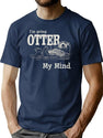 I'M Going Otter My Mind T-Shirt for Men & Women, T-Shirts Graphic Tee - Navy
