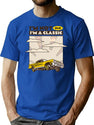 I'M Not Old I'M A Classic (4) T-Shirt for Men & Women, T-Shirts Graphic Tee - Blue