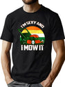 I'M Sexy And I Mow It Lawn Mowing Landscaping T-Shirt for Men & Women, T-Shirts Graphic Tee - Green