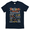 I Rock The Spectrum Autism World Autism Awareness T-Shirt