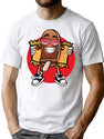 Ice Cream Flasher T-Shirt for Men & Women, T-Shirts Graphic Tee - White