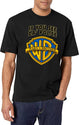 If You See Da Police Warn A Brother Funny Black T-Shirt T-Shirt - White