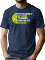 If You Wanted A Soft Serve Tennis Funny Tennis Player T-Shirt for Men & Women, T-Shirts Graphic Tee - Navy