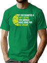 If You Wanted A Soft Serve Tennis Funny Tennis Player T-Shirt for Men & Women, T-Shirts Graphic Tee - Green