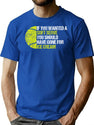 If You Wanted A Soft Serve Tennis Funny Tennis Player T-Shirt for Men & Women, T-Shirts Graphic Tee - Blue