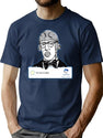 Im Not A Robot Sleeper Captcha Log In T-Shirt for Men & Women, T-Shirts Graphic Tee - Navy