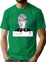 Im Not A Robot Sleeper Captcha Log In T-Shirt for Men & Women, T-Shirts Graphic Tee - Green