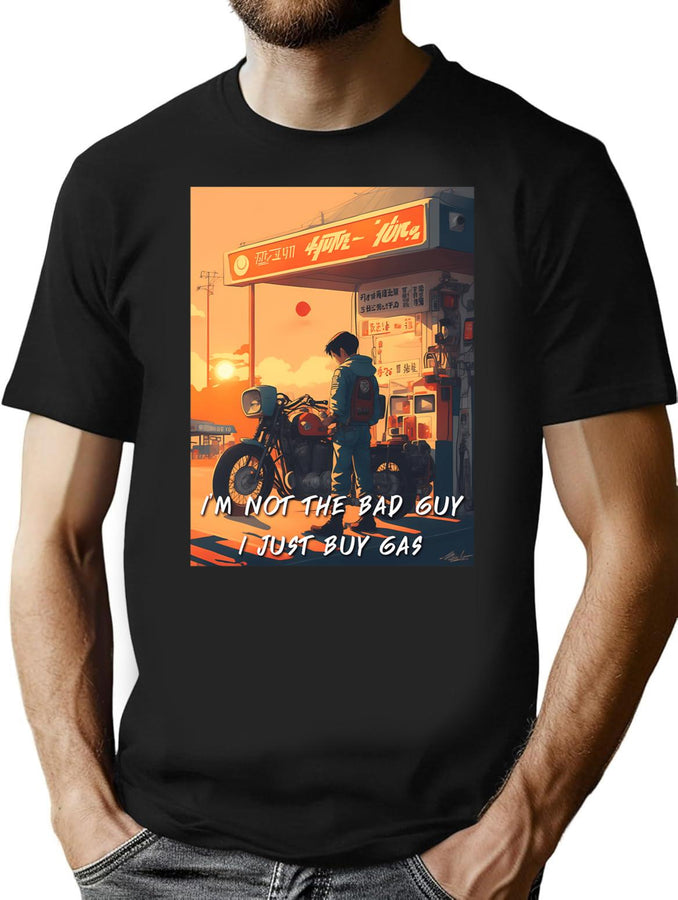 Im Not The Bad Guy Bootleg Graphic T-Shirt - Black