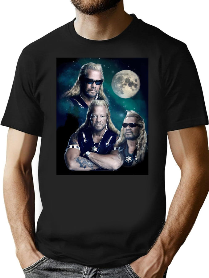 In Dog We Trust T-Shirt for Men & Women, T-Shirts Graphic Tee - Black