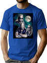 In Dog We Trust T-Shirt for Men & Women, T-Shirts Graphic Tee - Blue