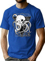 In His House At R'Lyeh Dead Cthulhu Waits Dreaming. T-Shirt for Men & Women, T-Shirts Graphic Tee - Blue