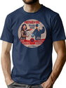 Inigo Montoya Circle Worn Dks T-Shirt for Men & Women, T-Shirts Graphic Tee - Navy