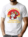 Int'S The Most Wonderful Time Of The Year Shirt Christmas Santa T-Shirt for Men & Women, T-Shirts Graphic Tee - White
