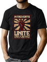 Introverts Unite T-Shirt for Men & Women, T-Shirts Graphic Tee - Green