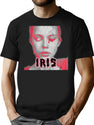 Iris Vintage Bootleg Design Bootleg Graphic T-Shirt - Black