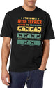 Irish Terrier Funny Guide To Traning T-Shirt for Men & Women, T-Shirts Graphic Tee - White