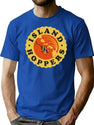 Island Hoppers T-Shirt for Men & Women, T-Shirts Graphic Tee - Blue
