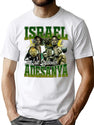 Israel Adesanya Bootleg Bootleg Graphic T-Shirt - White