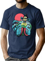 It'S All In The Reflexes Worn T-Shirt for Men & Women, T-Shirts Graphic Tee - Navy