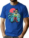 It'S All In The Reflexes Worn T-Shirt for Men & Women, T-Shirts Graphic Tee - Blue