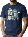 It'S Beer Can Not Beer Can'T T-Shirt for Men & Women, T-Shirts Graphic Tee - Navy