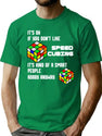 It'S Ok If You Don'T Like Speed Cubing It'S Kind Of A Smart People Hobby Anyway Funny T-Shirt for Men & Women, T-Shirts Graphic Tee - Green