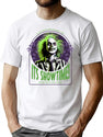 It'S Showtime T-Shirt for Men & Women, T-Shirts Graphic Tee - White