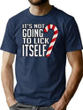 Its Not Going To Lick Itself T-Shirt for Men & Women, T-Shirts Graphic Tee - Navy